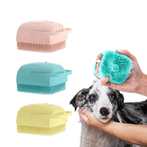 Bàn Chải Silicon Có Ô Đựng Sữa Tắm - Paddy Pet Shop